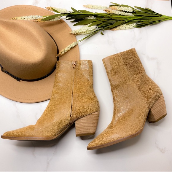 Tan pebble matisse caty bootie Clearance